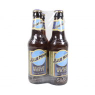 Blue Moon Belgian White Belgian-Style Wheat Ale 4pcs 